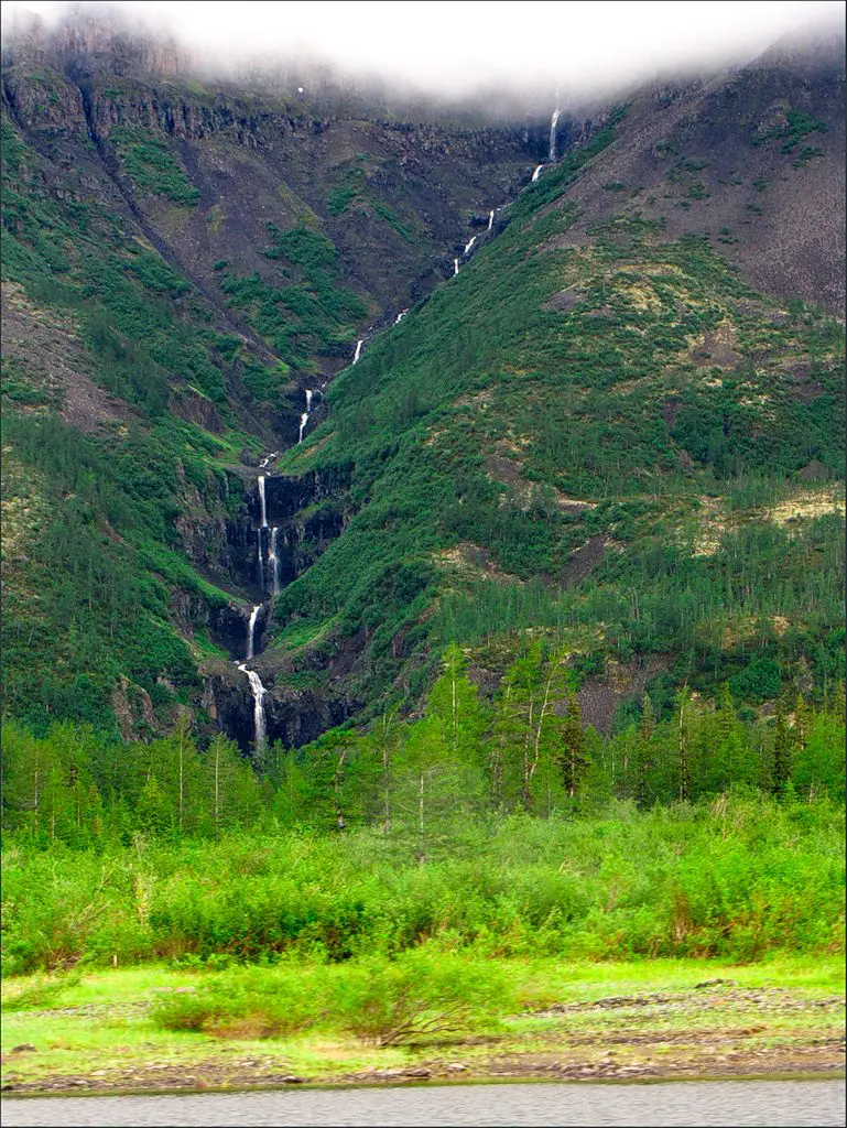 Водопады плато Путорана