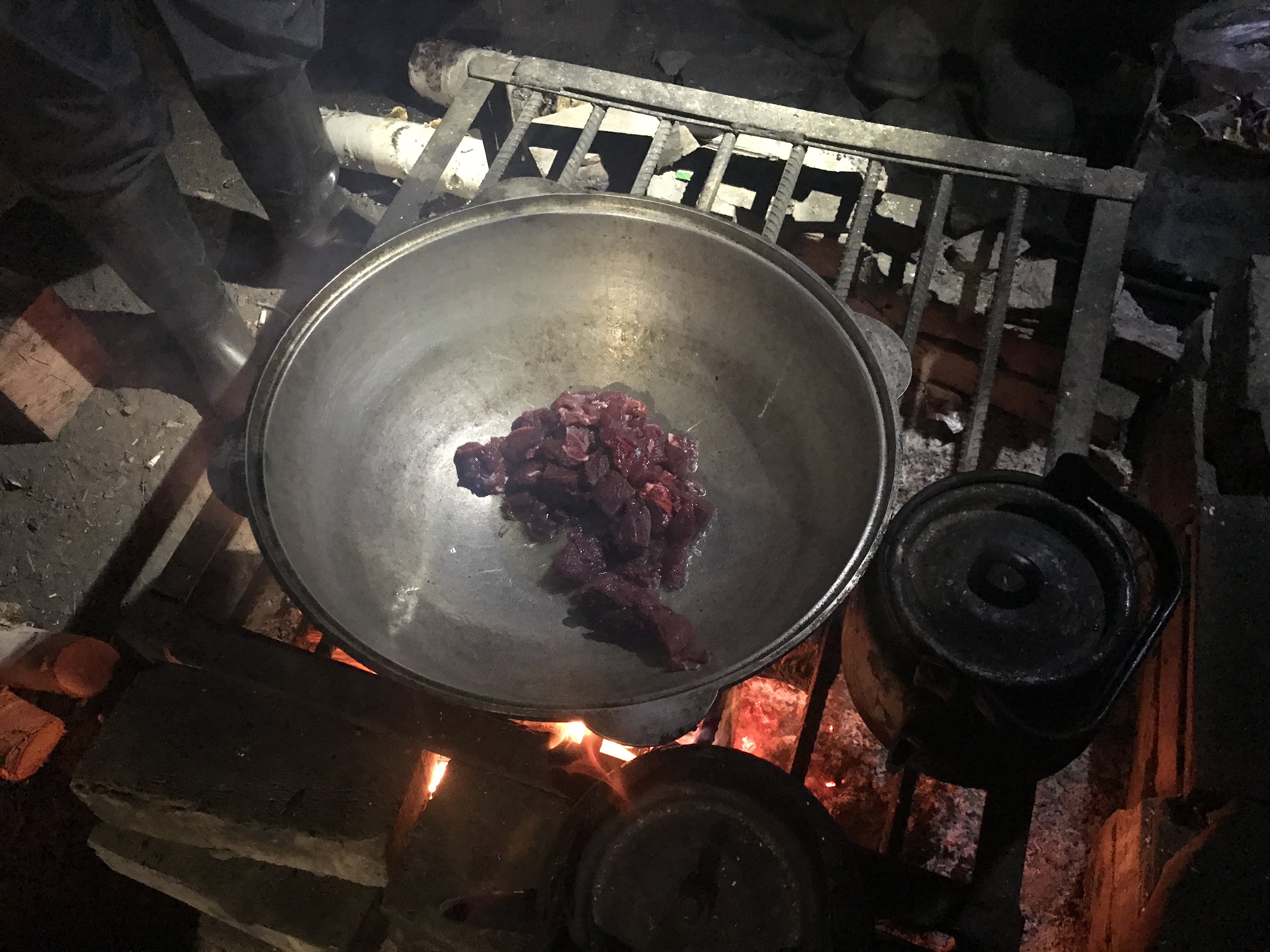 Загонная охота на лошадях в Чемальском районе