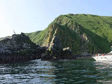 Путешествие по морю к острову Старичков