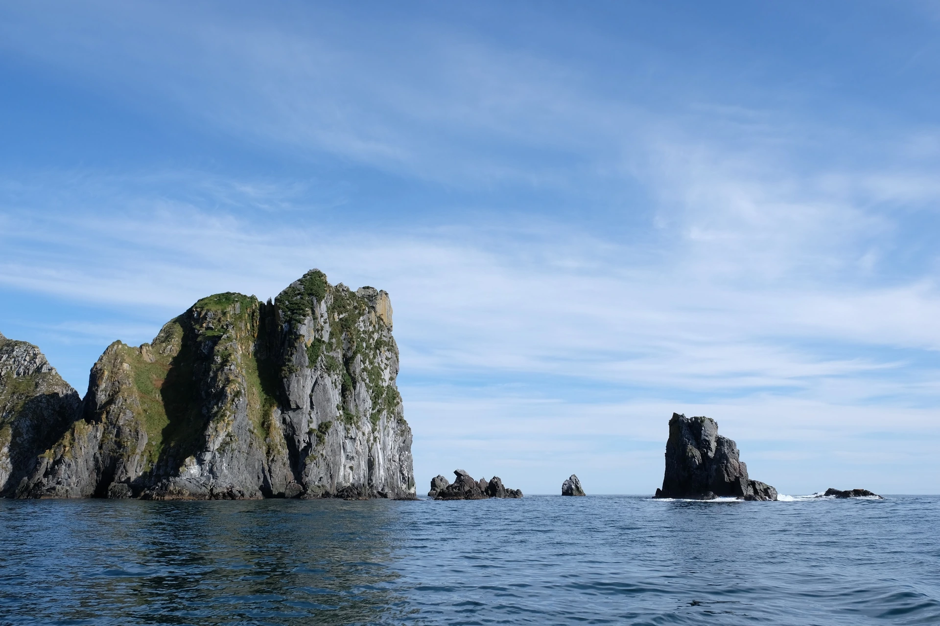 Путешествие по морю к острову Старичков