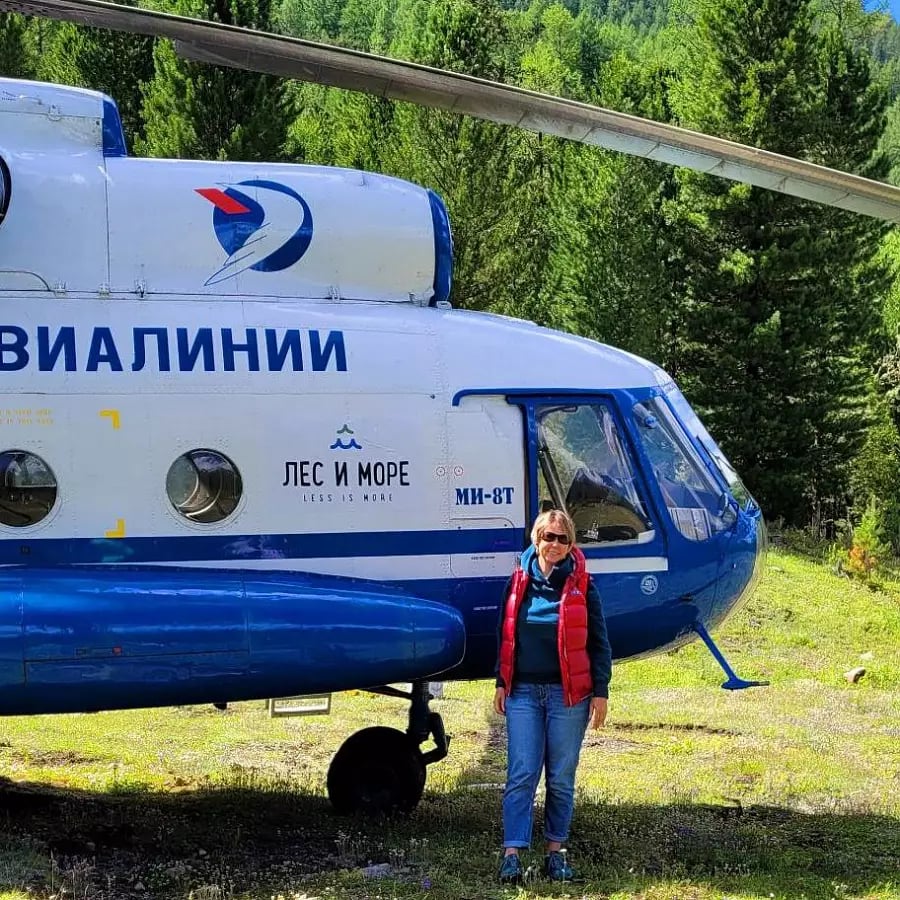 Долина горы Белухи, высокогорные озёра и полёт на вертолёте