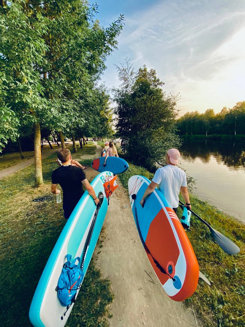 Sup-прогулки в Санкт-Петербурге