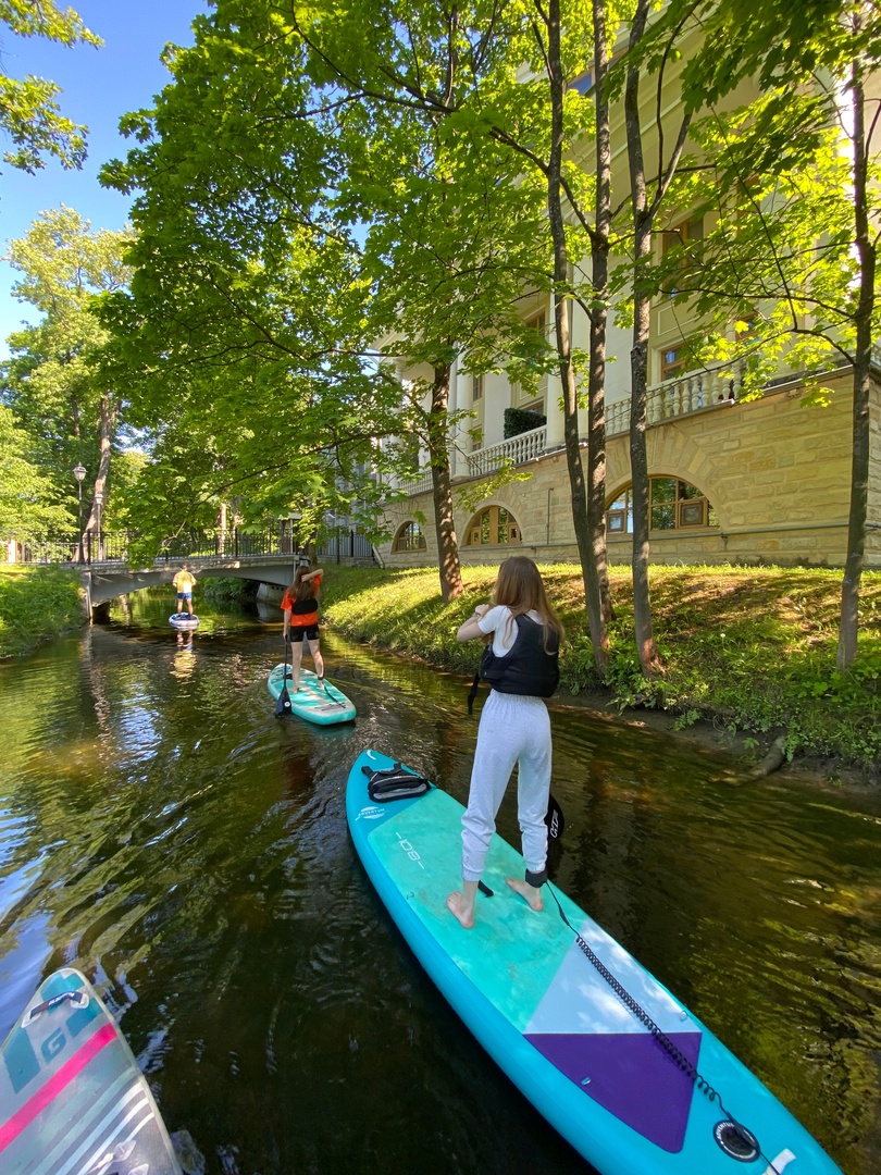 Sup-прогулки в Санкт-Петербурге