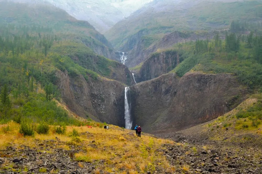 Водопады плато Путорана