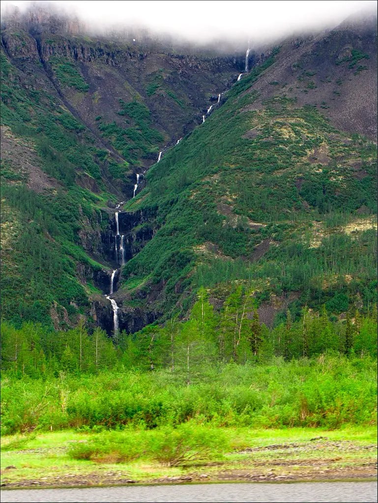 Водопады плато Путорана