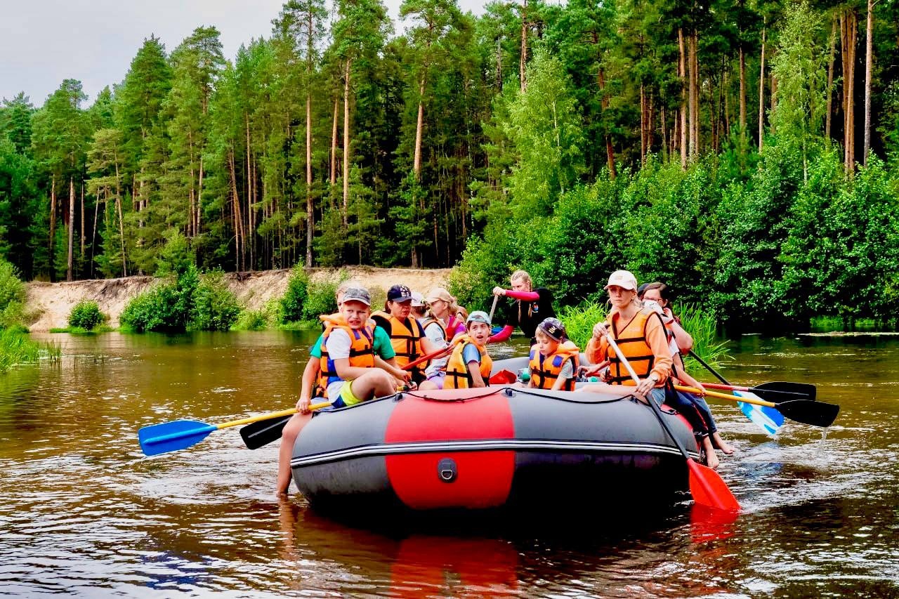 Сплав в Нижегородской области по р. Узола