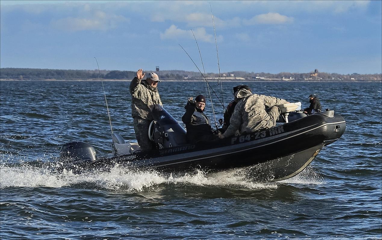 Рыбалка на морского лосося в Балтийском море
