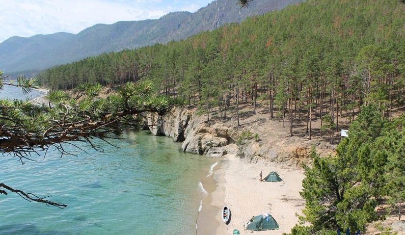 По Байкалу на байдарках