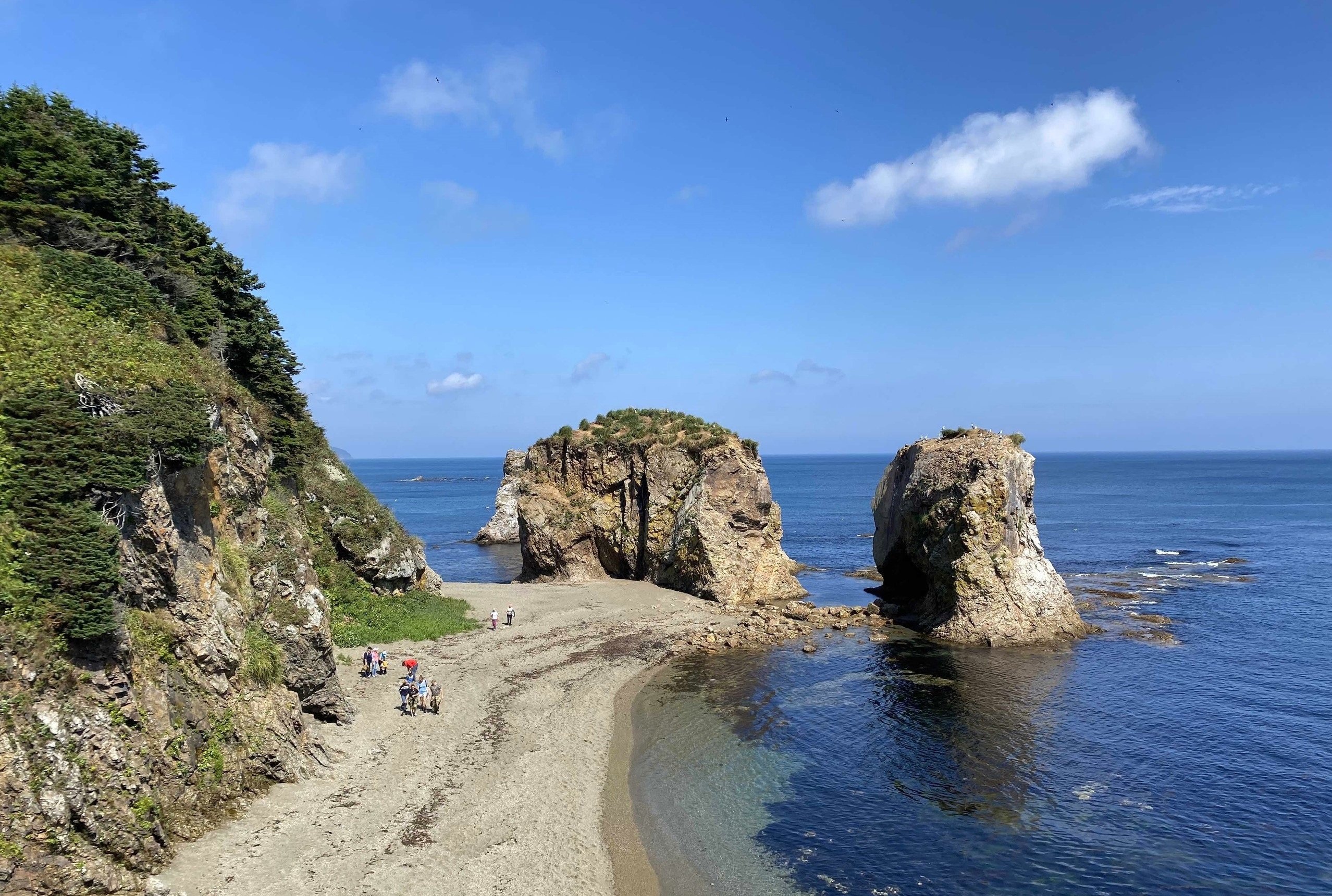 Мыс Великан с ночевкой на берегу Охотского моря