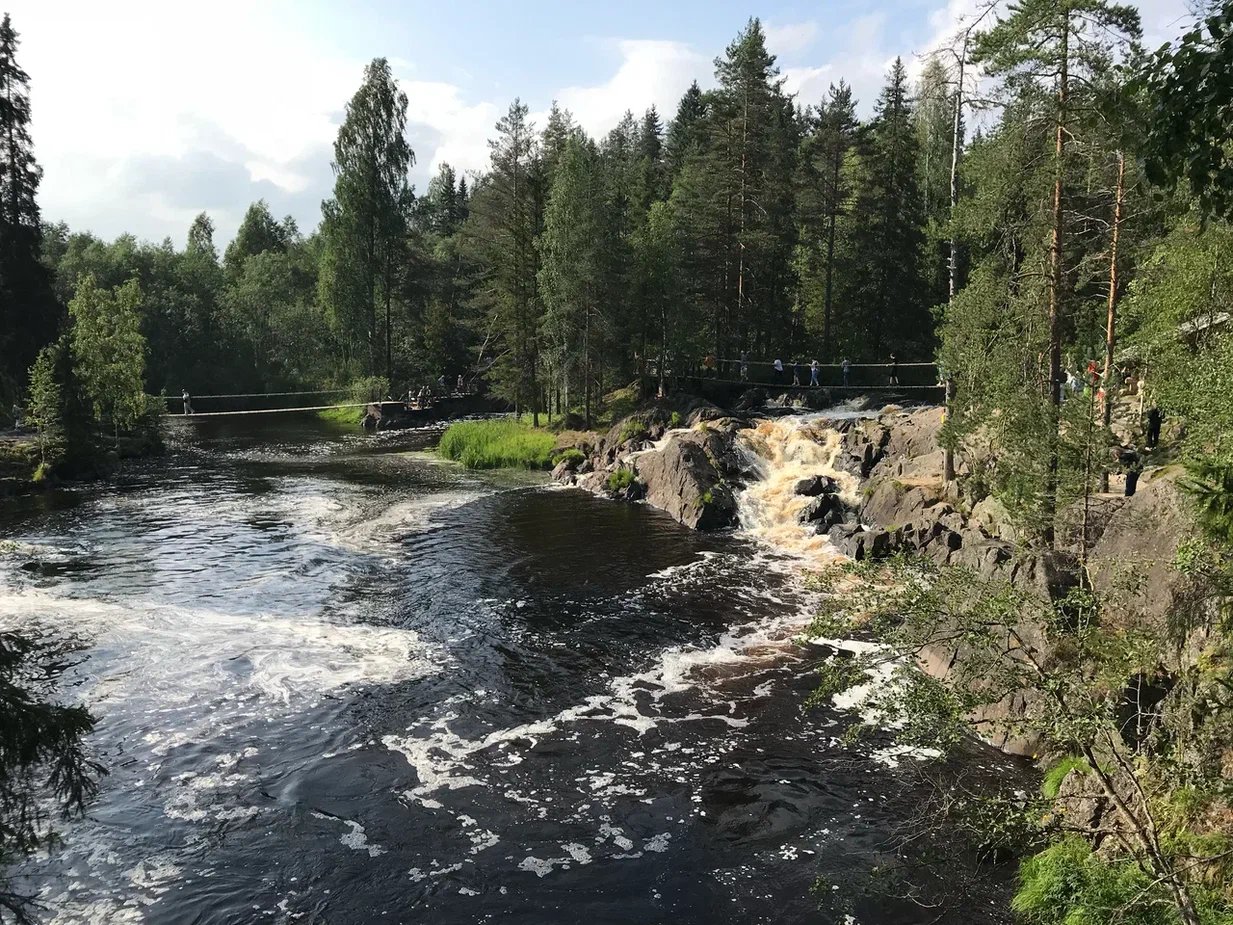 Жемчужина Севера — мраморный каньон Рускеала + водопады