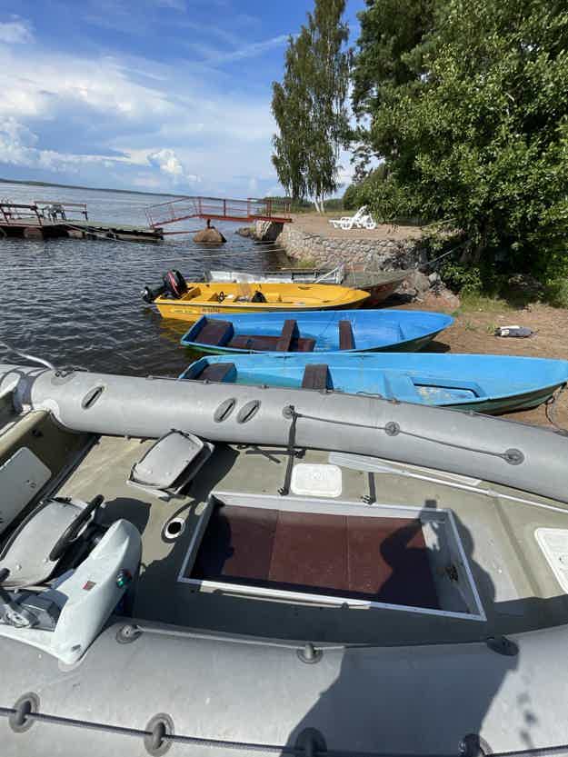 Рыбалка на катере в Выборгском заливе