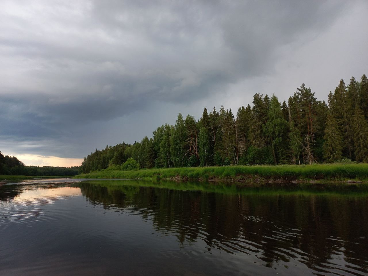 Сплав по реке Осуга на байдарках