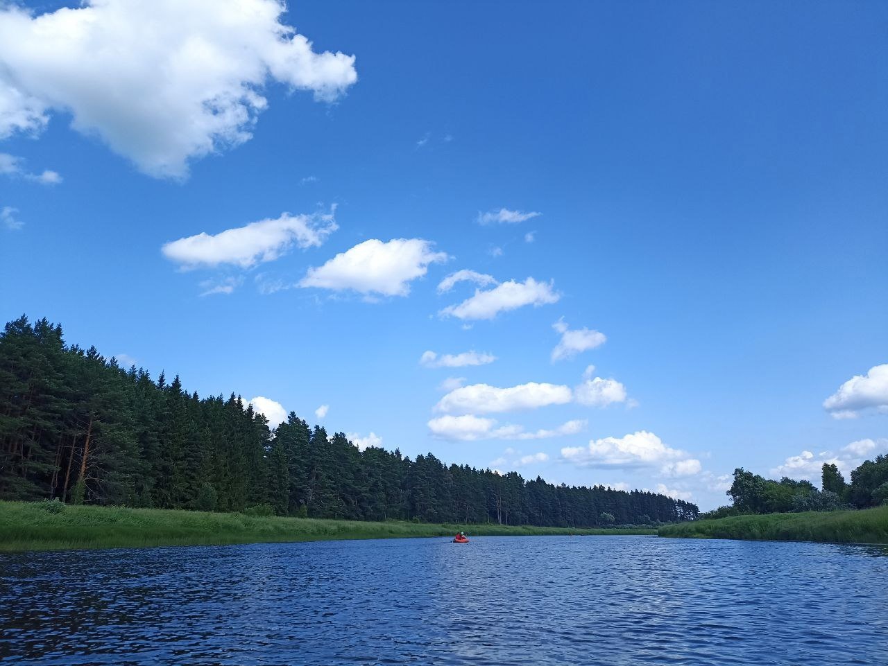 Сплав по реке Осуга на байдарках
