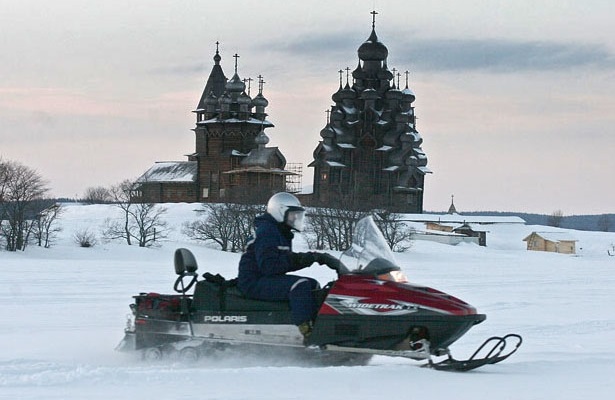 Снегоходный путь к Кижам: исследования и открытия