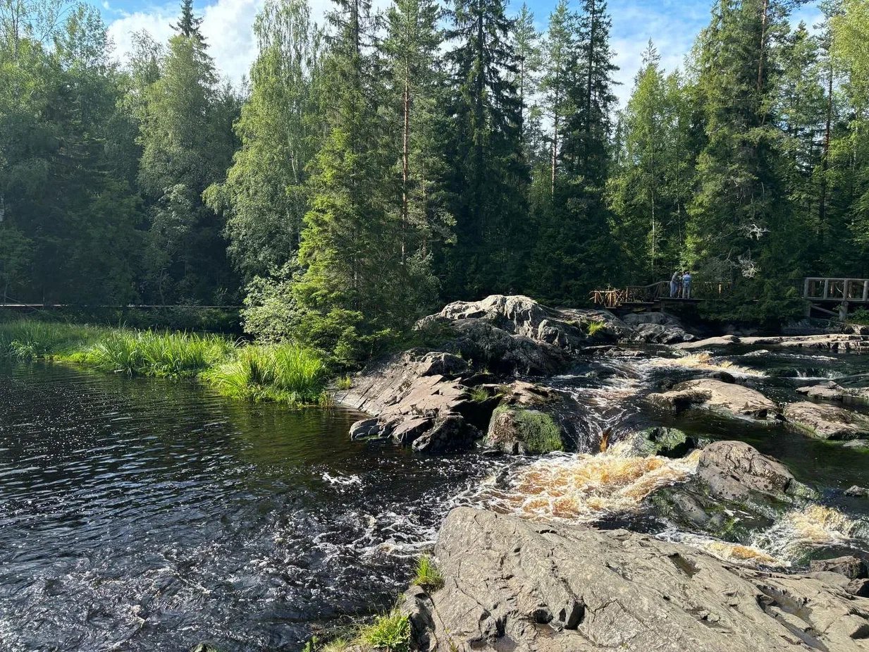 Магия воды: водопад Кивач и Ладожские шхеры