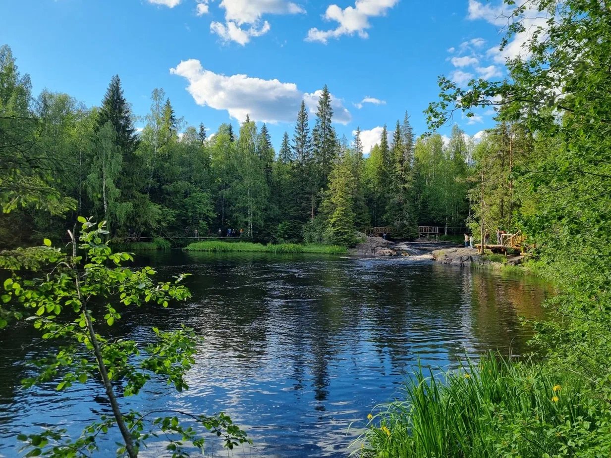 Путешествие по Карелии: водопады республики