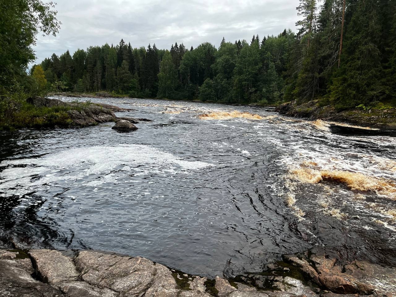 Сплав по реке Шуя